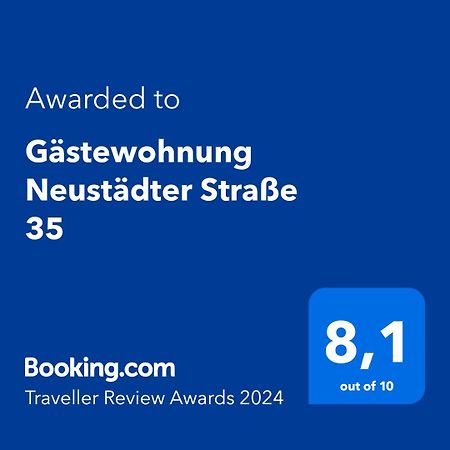 Gaestewohnung Neustaedter Strasse 35 Thale Exterior photo